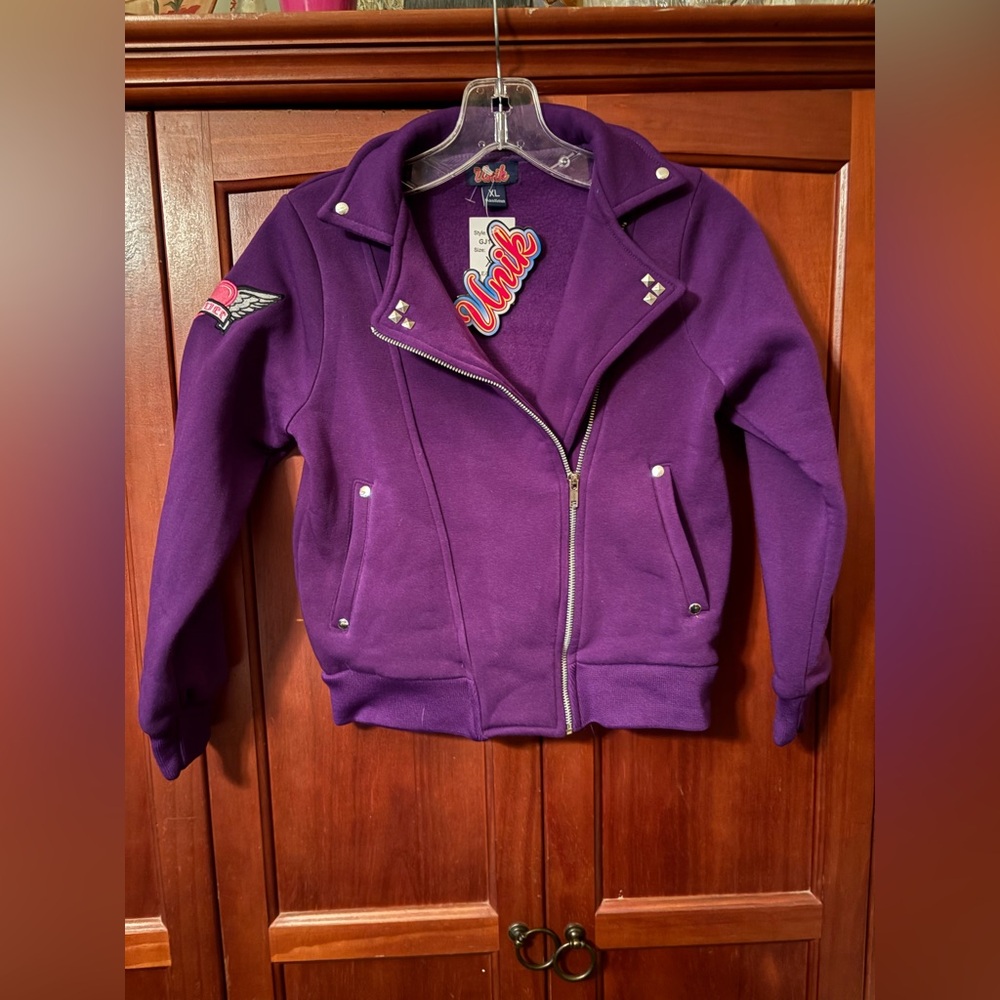 Unik Purple Jacket with Silver Details #1422